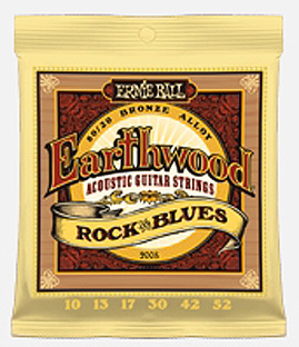 Earthwood Acoustic 80/20 Bronze w/ plain G - Rock &amp; Blues - P02008 
