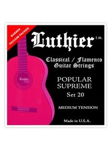 Luthier Classical Guitar Strings - Medium Tension  