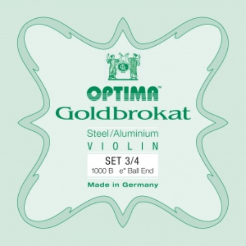 (3/4)옵티마 바이올린 스트링 셋트 OPTIMA goldbrokat Violin set