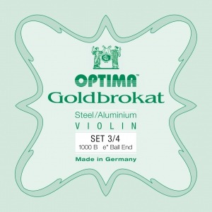 (3/4)옵티마 바이올린 스트링 셋트 OPTIMA goldbrokat Violin set